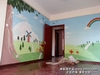 济南卧龙观邸儿童房手绘墙图片