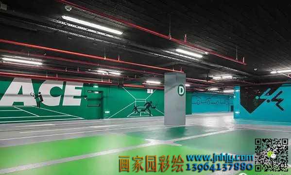 车库墙绘 车库墙绘