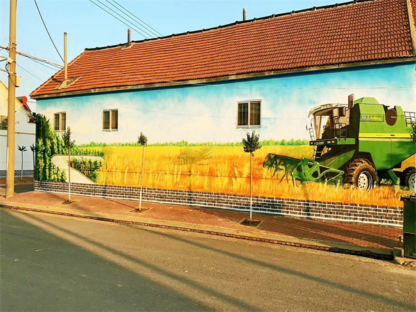 乡村墙绘设计