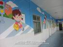 济南墙绘-回民幼儿园彩绘作品