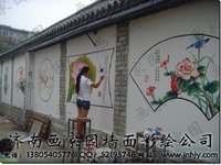 济南老东门街道手绘墙