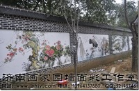 公司围墙彩绘