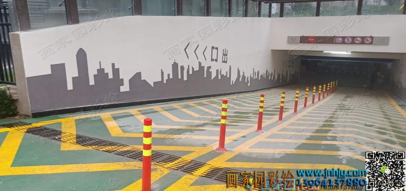 济南新城香溢澜庭3D立体画作品