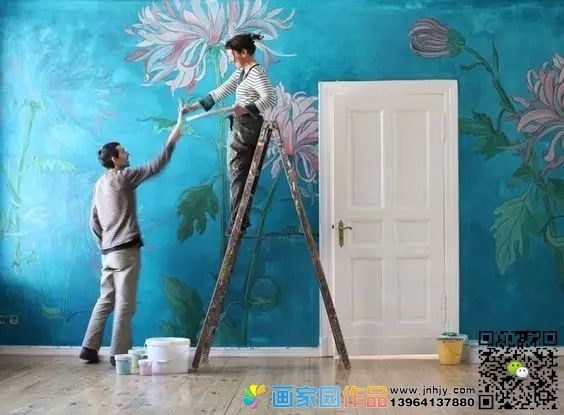 客厅墙绘素材