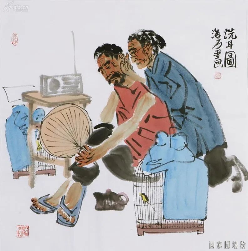 采耳墙绘图片素材