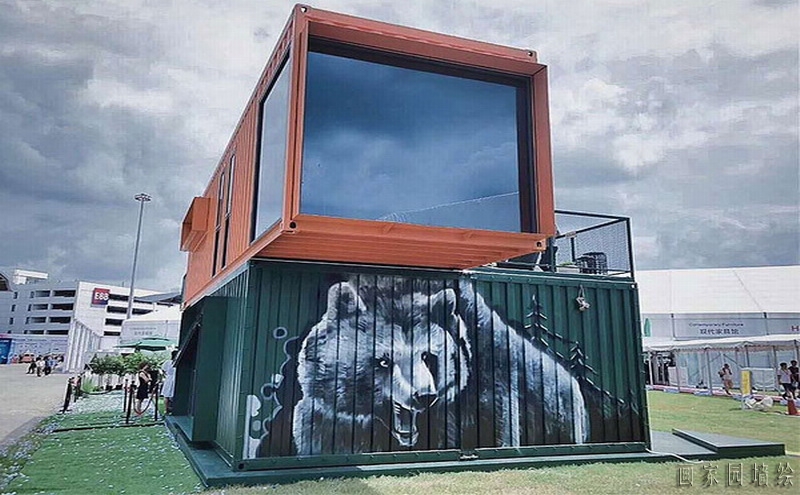 集装箱绘画