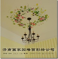 墙顶彩绘