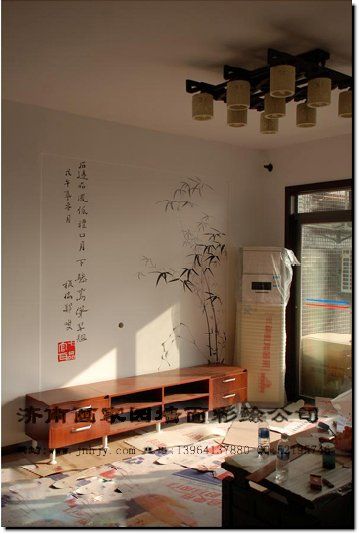 家庭墙体彩绘