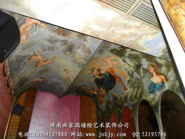 教堂壁画彩绘