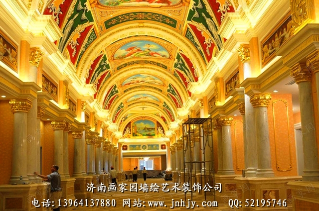 教堂壁画彩绘